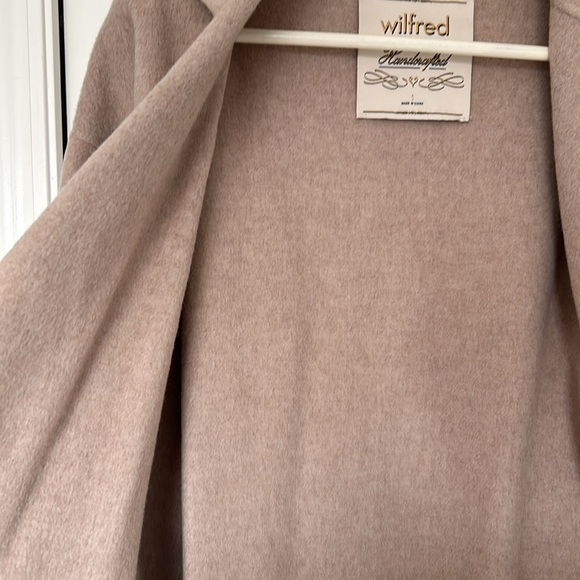 Wilfred wool double faced coat - Picture 9 of 10